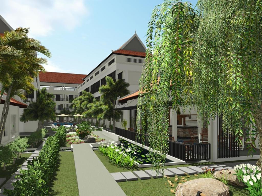 New Riverside Hotel سيام ريب المظهر الخارجي الصورة